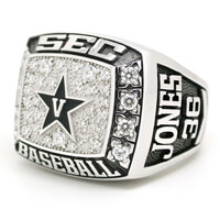 LSU Tigers Baseball SEC Championship Ring